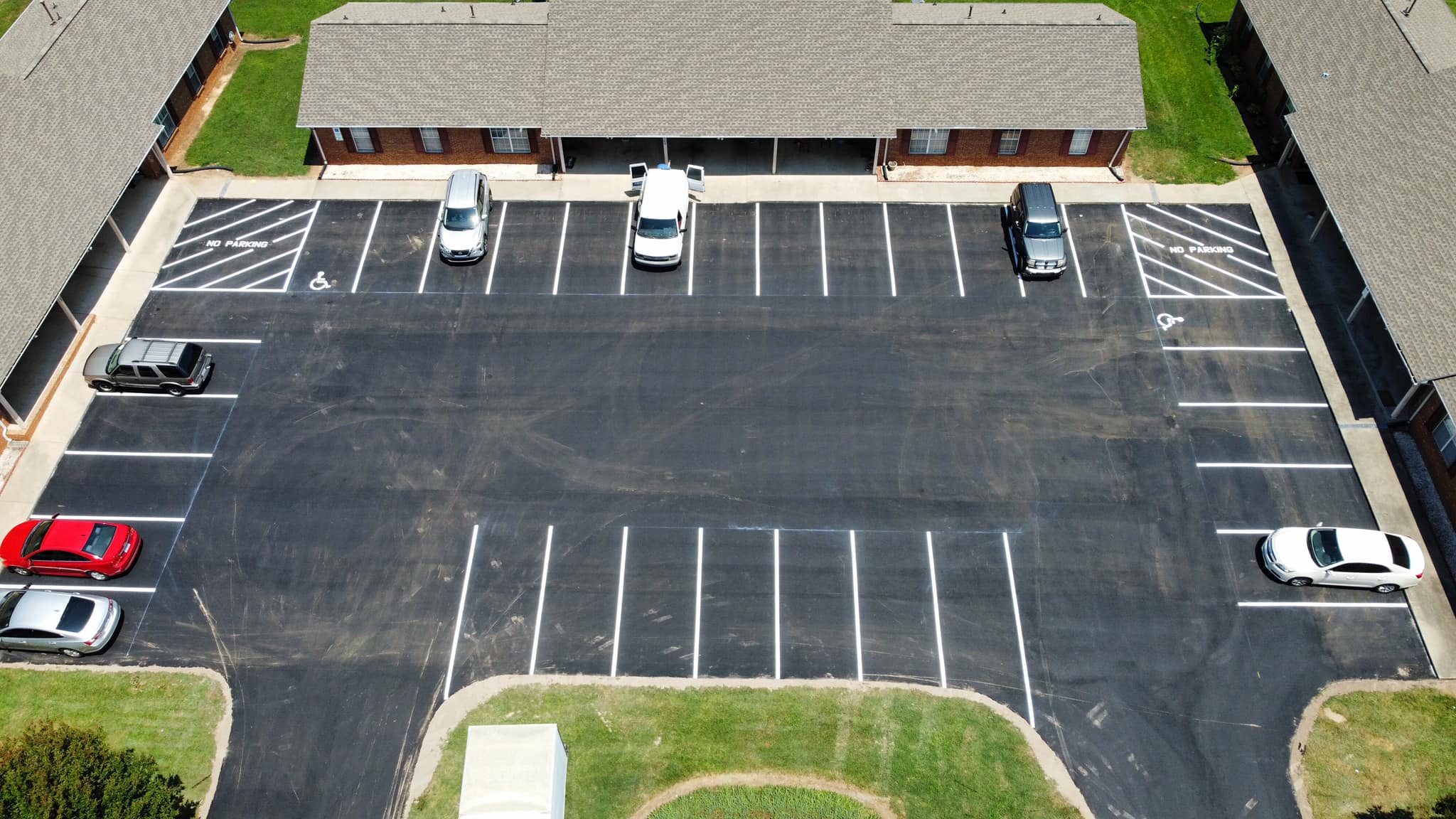 New Parking Lot in Cherryville ClearView, Inc.